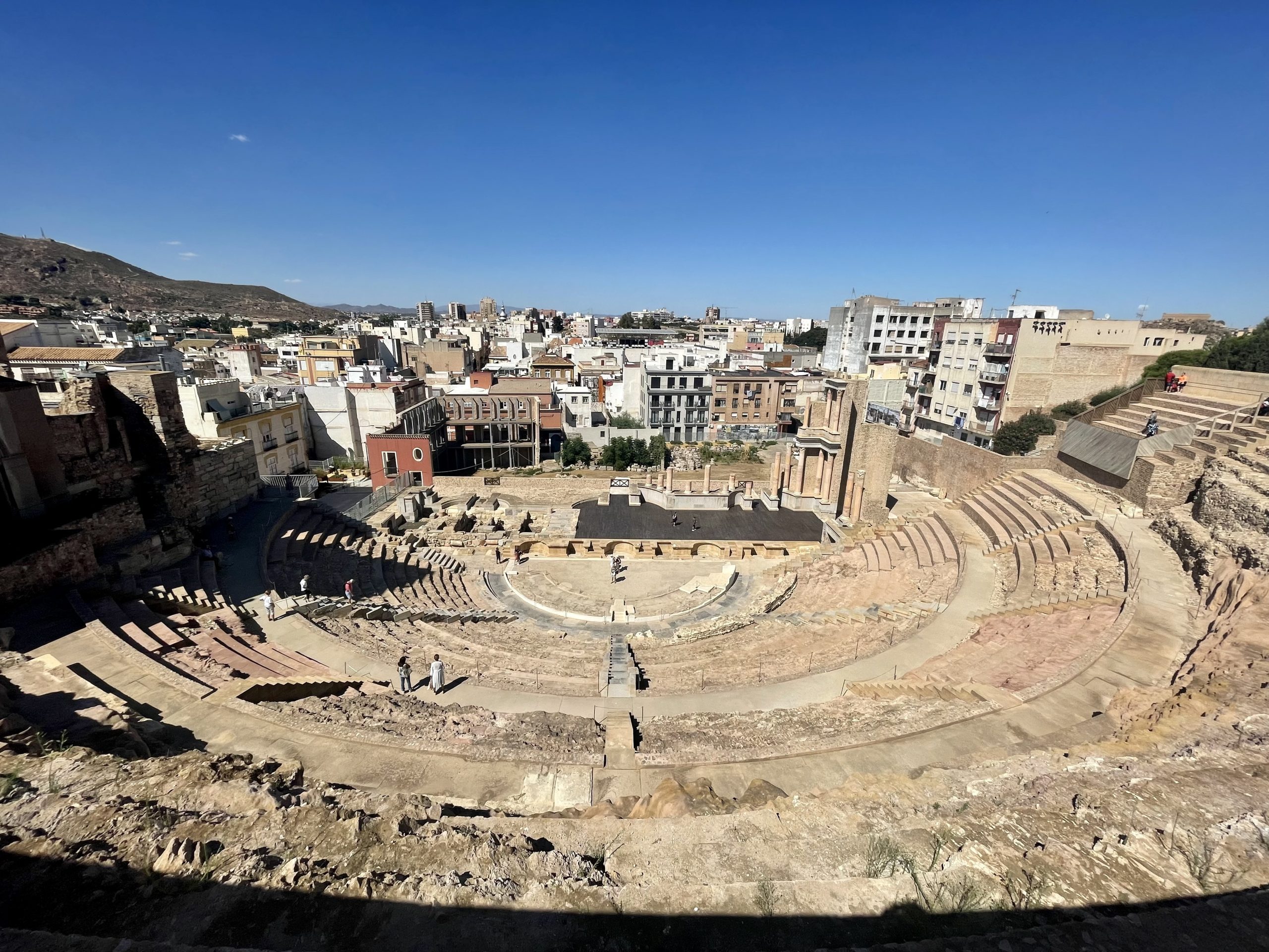 Das beeindruckende Amphitheater in Cartagena